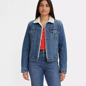LEVI'S Original Sherpa Trucker Jacket Size M